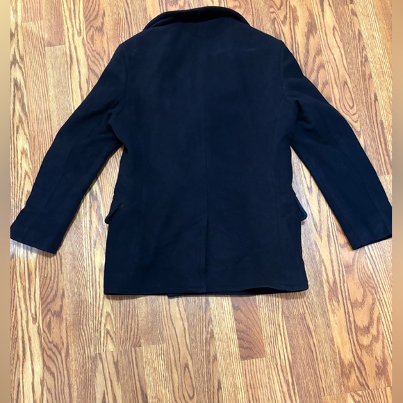 Polo by Ralph Lauren Classic 90’s Wool Navy Peacoat Medium Warm BaseLayer - Picture 3 of 10